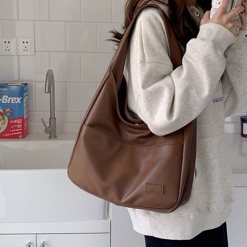 Bolso tote de cuero PU de lujo