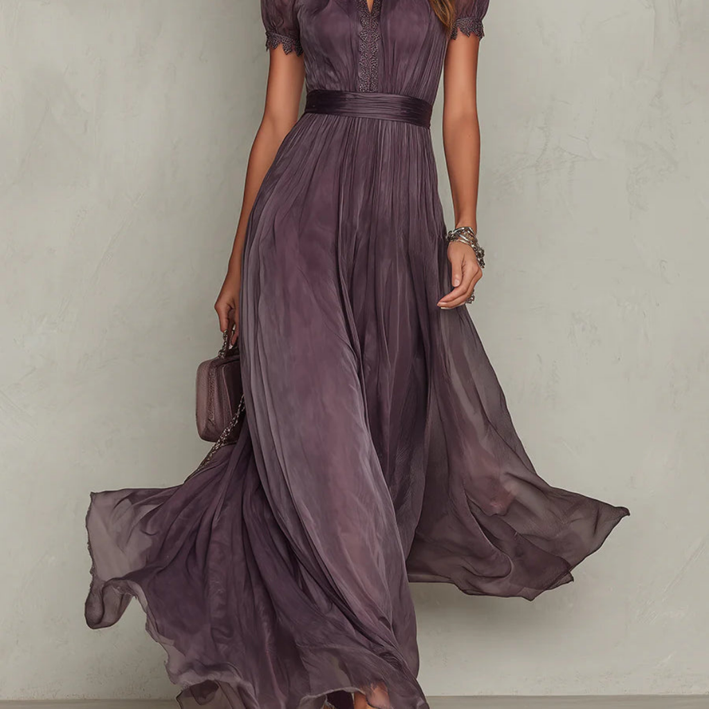 Yolanda | Vestido Maxi Elegante Fluido