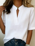 Maca | Blusa chic con escote en V