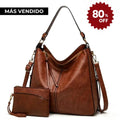 Riviera — Bolso Hobo de Piel Antirrobo (Cartera de Regalo Incluida)