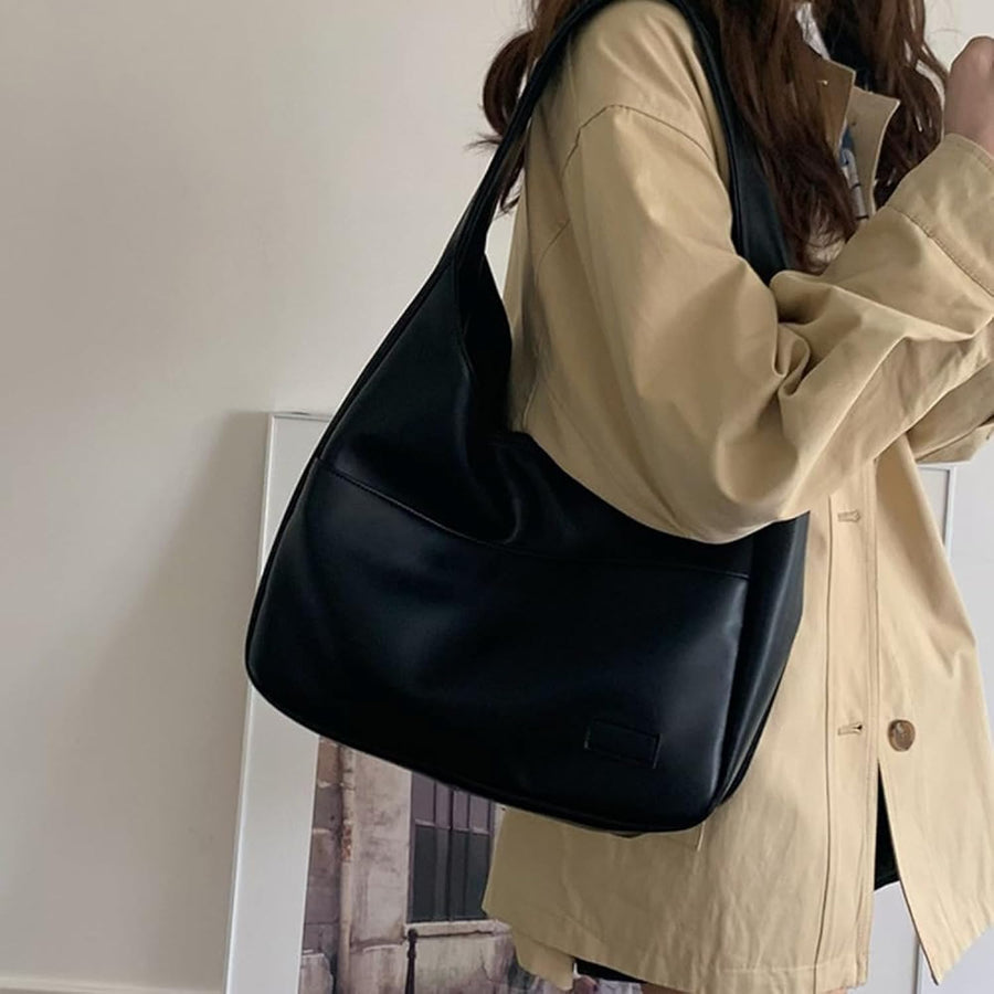 Bolso tote de cuero PU de lujo