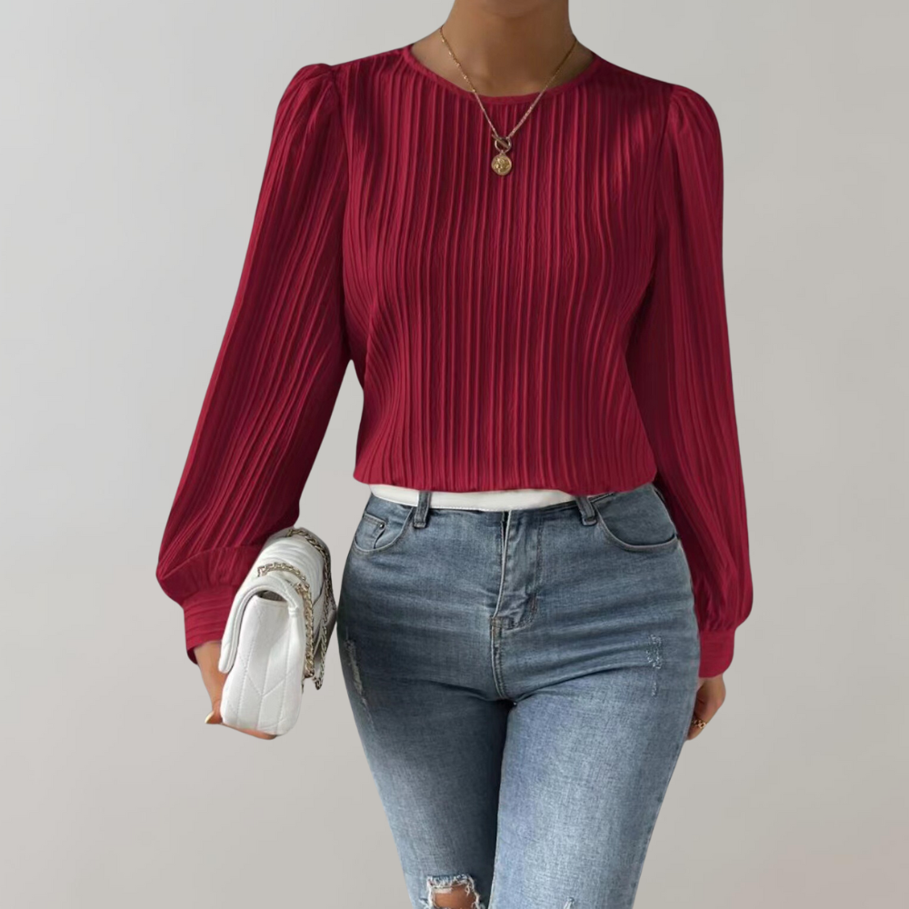 Mouna | blusa de manga larga para mujer | Tendencia