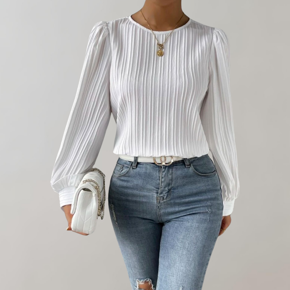 Mouna | blusa de manga larga para mujer | Tendencia
