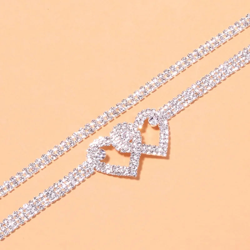 Pulsera tobillera Corazón X Corazón