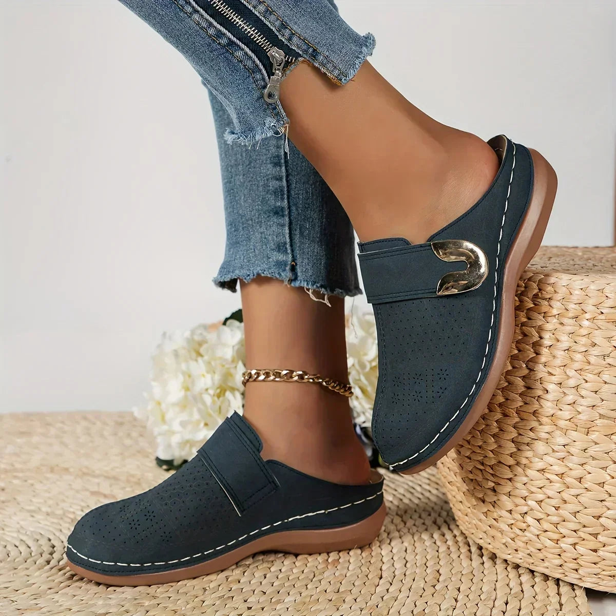 Caprielle™ sandalias de cuña chic