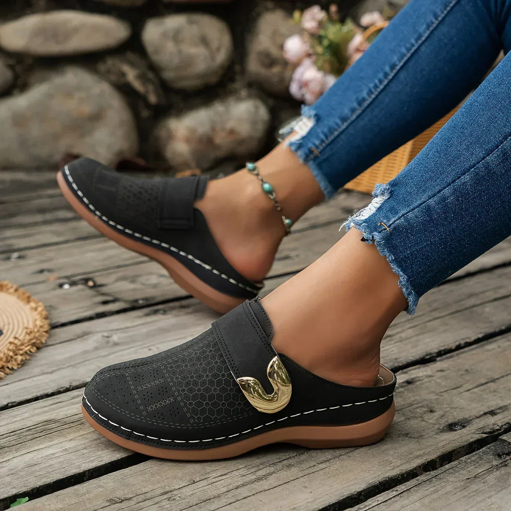 Caprielle™ sandalias de cuña chic