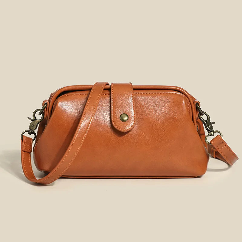 Bolso Bandolera de Piel Vintage