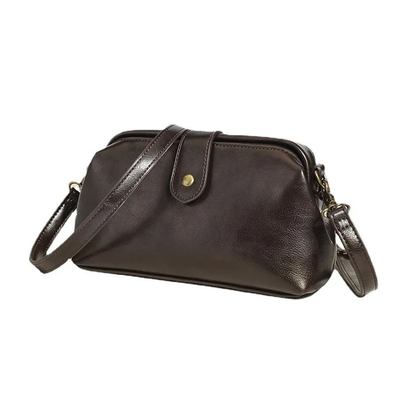 Bolso Bandolera de Piel Vintage