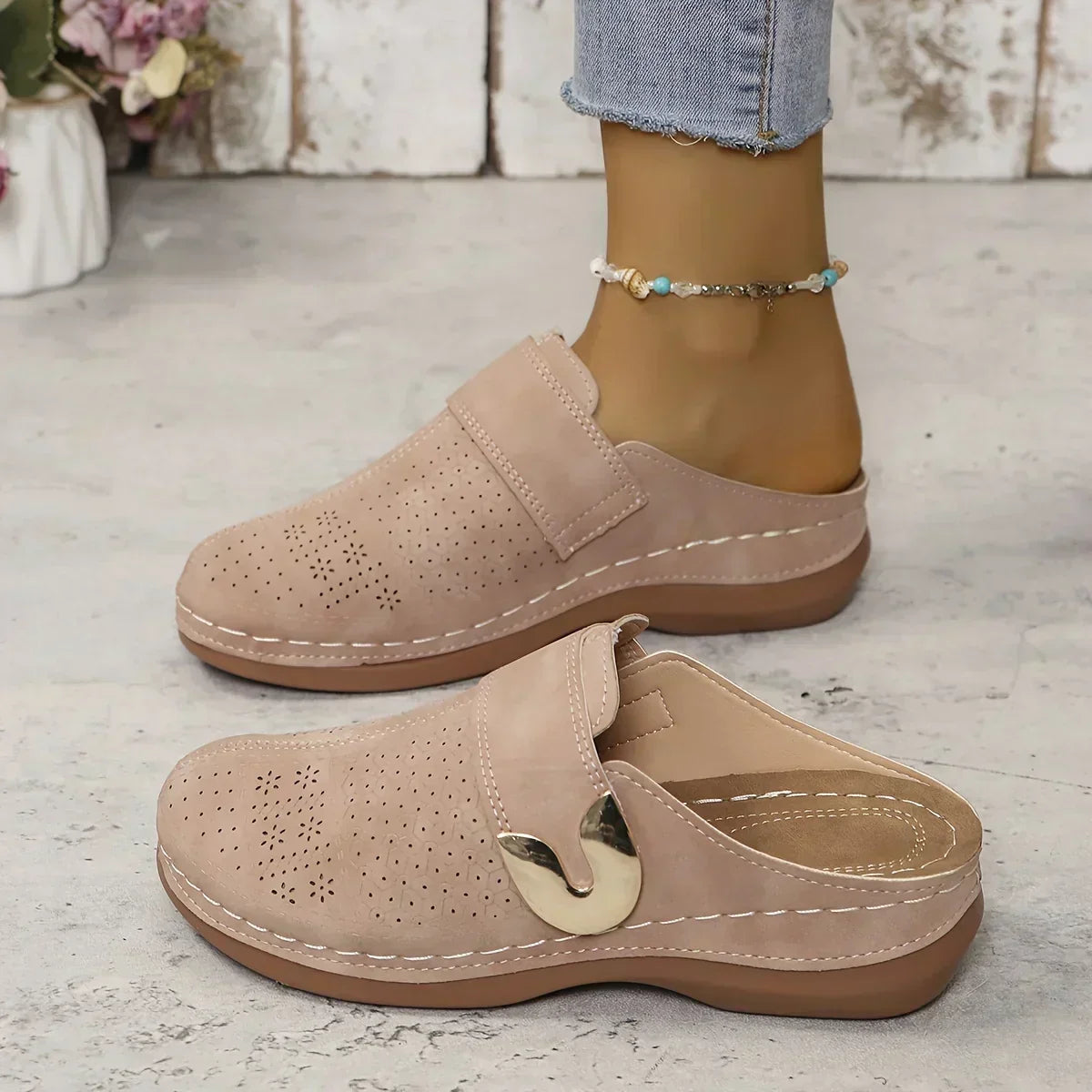 Caprielle™ sandalias de cuña chic