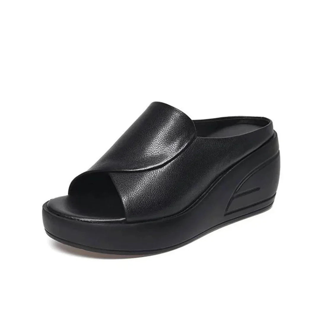 Eliza | Sandalias ortopédicas de cuña sin cordones