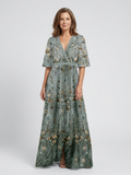 Stella | Vestido maxi floral